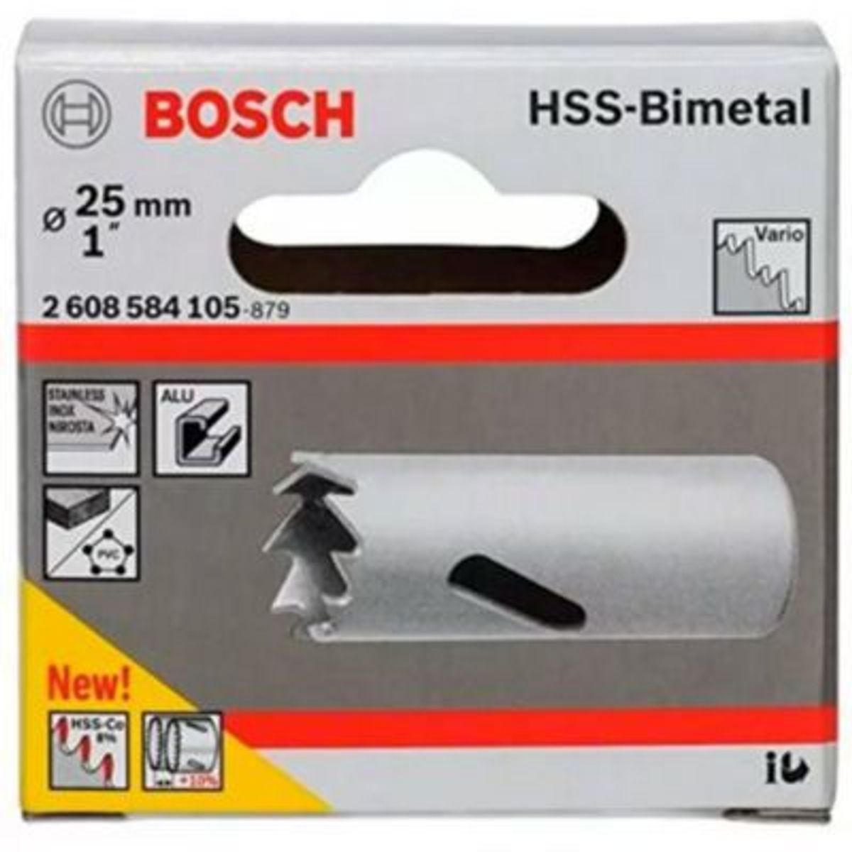 BOSCH - Sierra Copa Bosch Cobaltada Bimetal 25mm  (1")