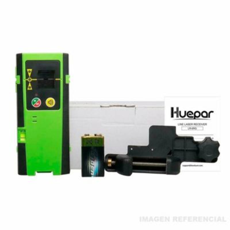 HUEPAR - Receptor Láser Digital 60 Metros Huepar LR-6RG
