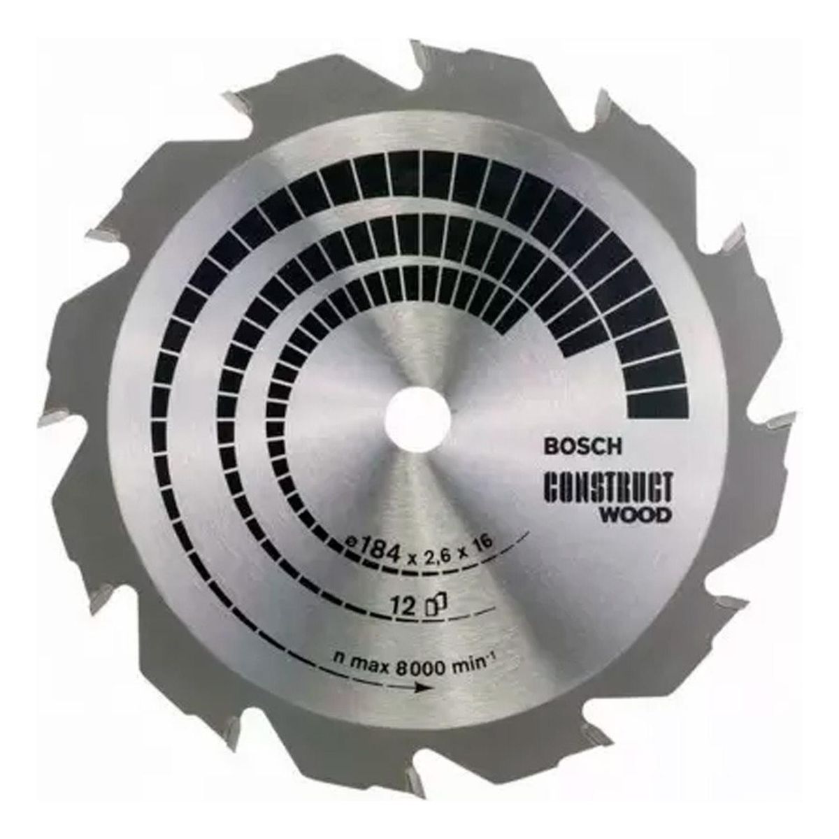 BOSCH - Disco Sierra Circular Bosch 7 1/4"X 12D Construct Wood