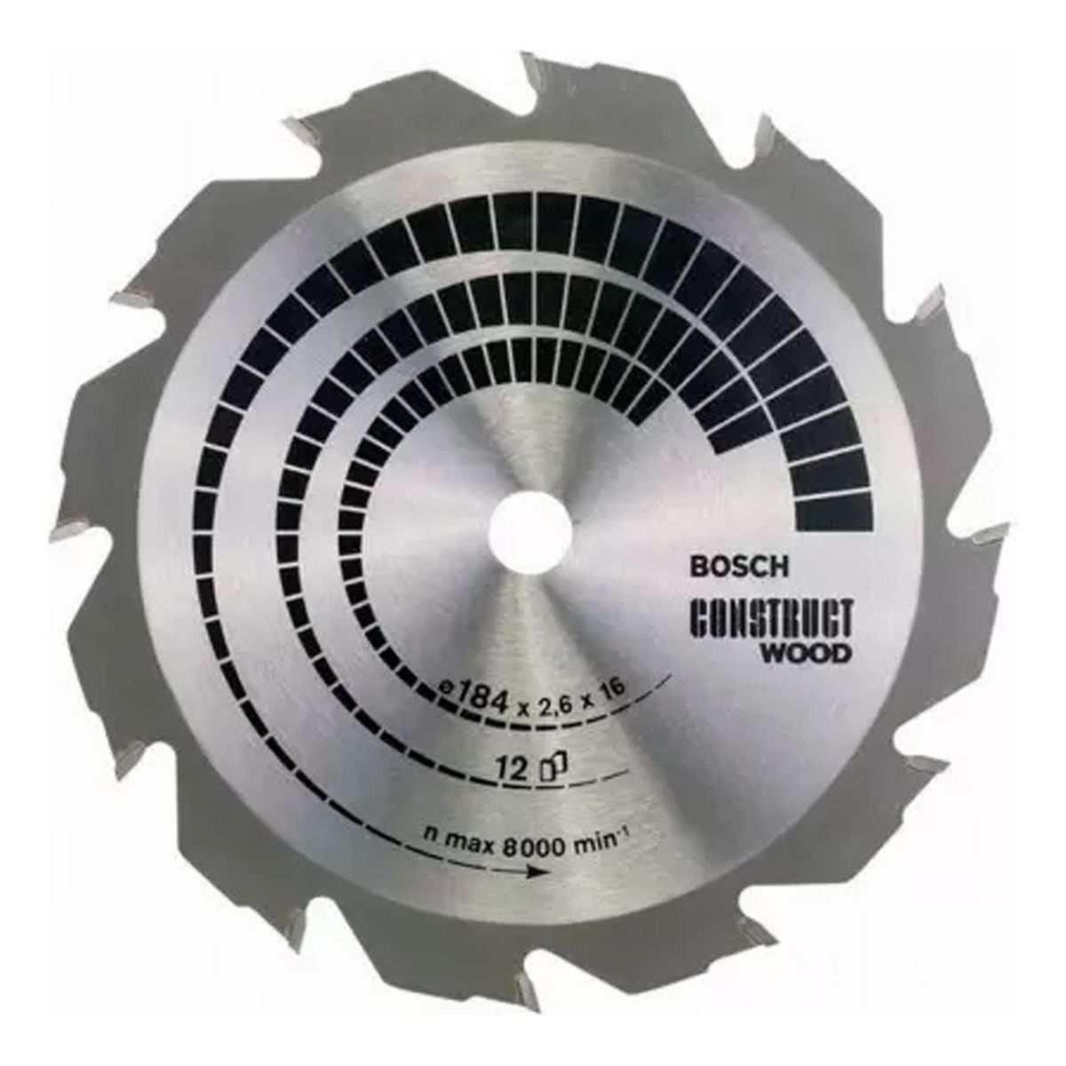 BOSCH - Disco Sierra Circular Bosch 7 1/4"X 12D Construct Wood