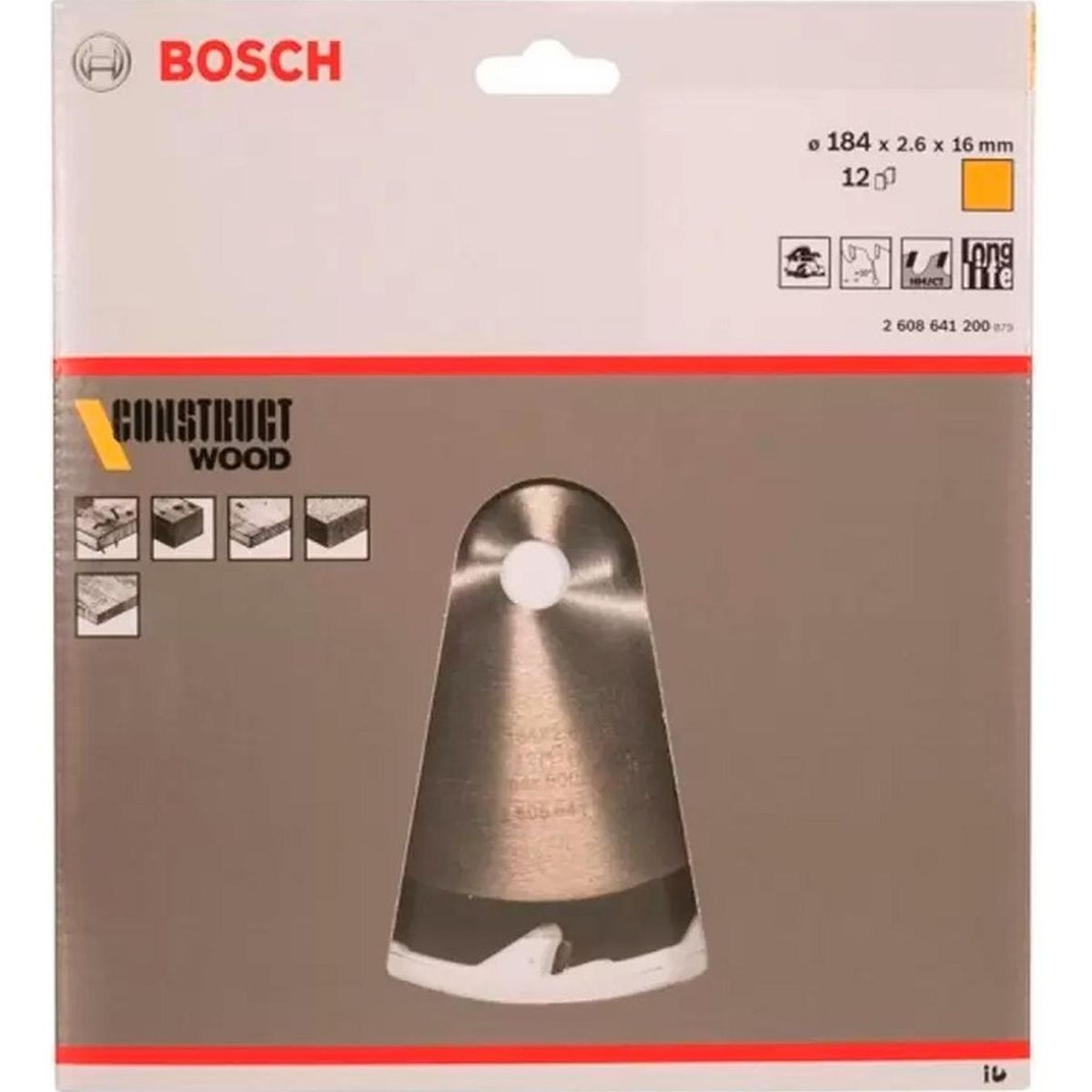 BOSCH - Disco Sierra Circular Bosch 7 1/4"X 12D Construct Wood