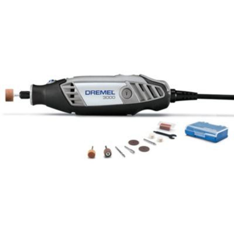 DREMEL - Dremel multiherramienta 3000 + kit 10 accesorios