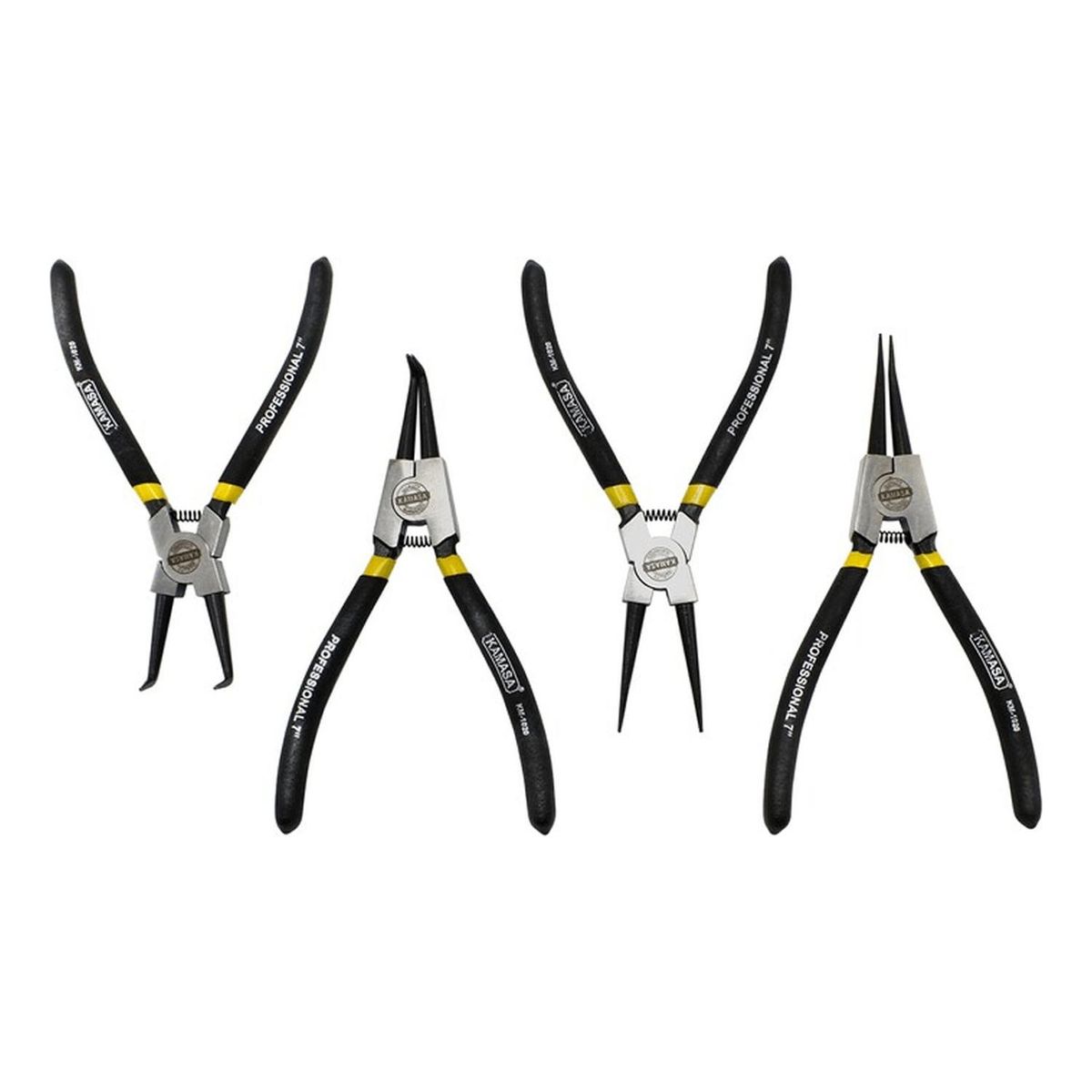 KAMASA - Juego Alicate Sagaseguro 4Pcs 7" Kamasa KM1020