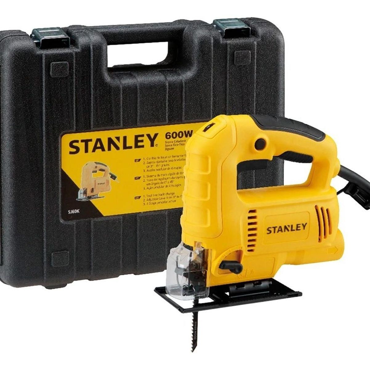 STANLEY - Sierra Caladora Stanley SJ60K 600w + Maleta