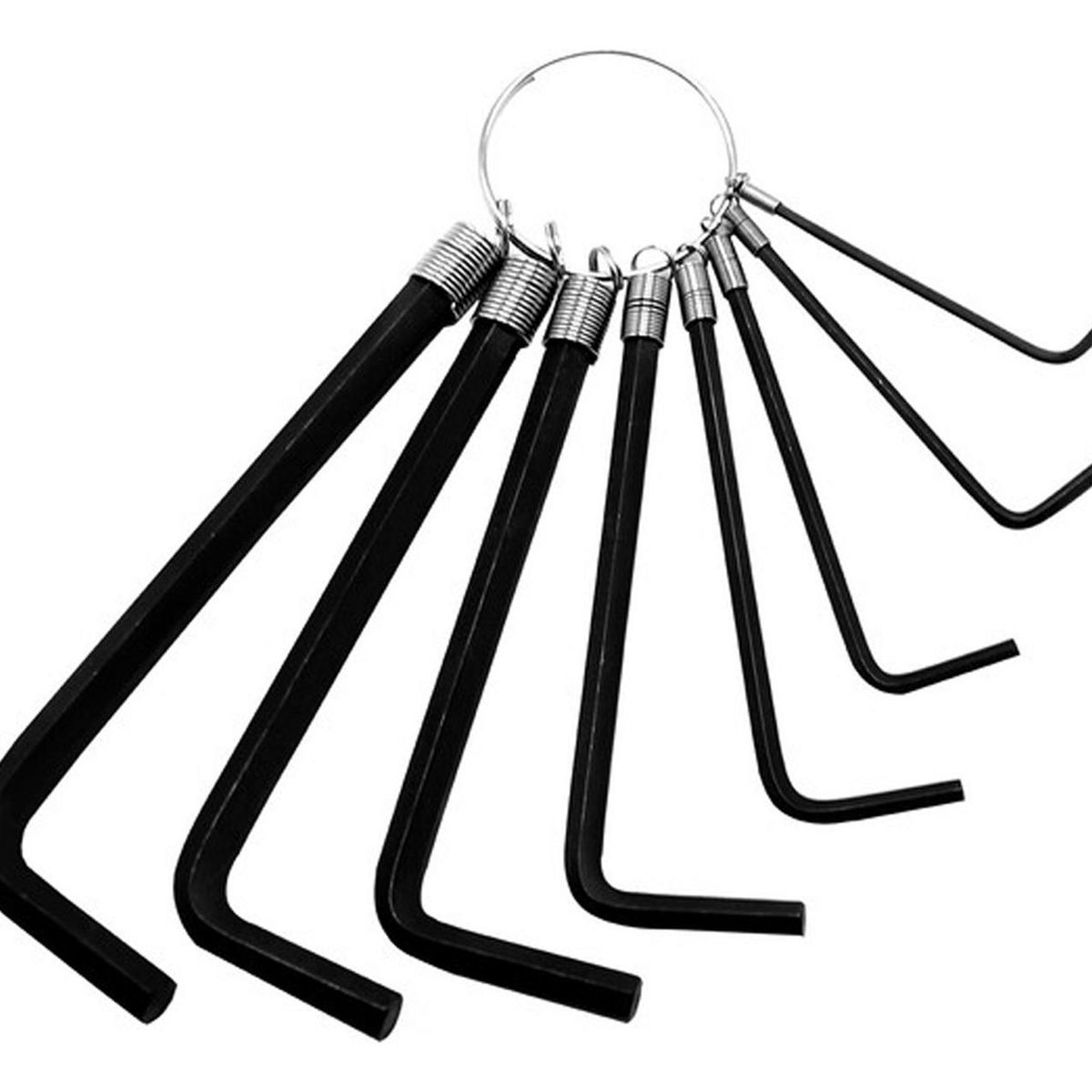 KAMASA - Juego Llave Alen Negro 1,5-6mm 8Pcs Kamasa KM1115