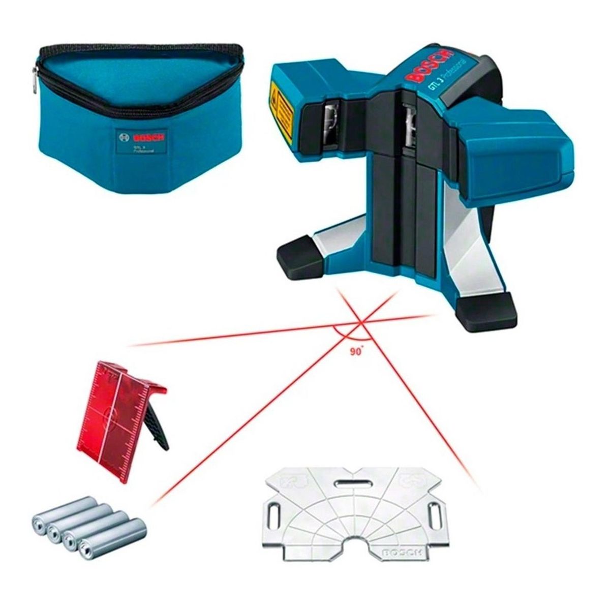 BOSCH - Nivel Láser Bosch Gtl 3 Especial Cerámicos Mayolicas