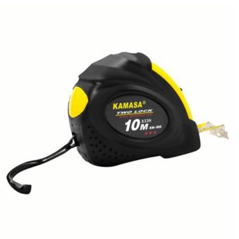 KAMASA - Wincha Plástica con Jebe 10Mx25M Kamasa KM895