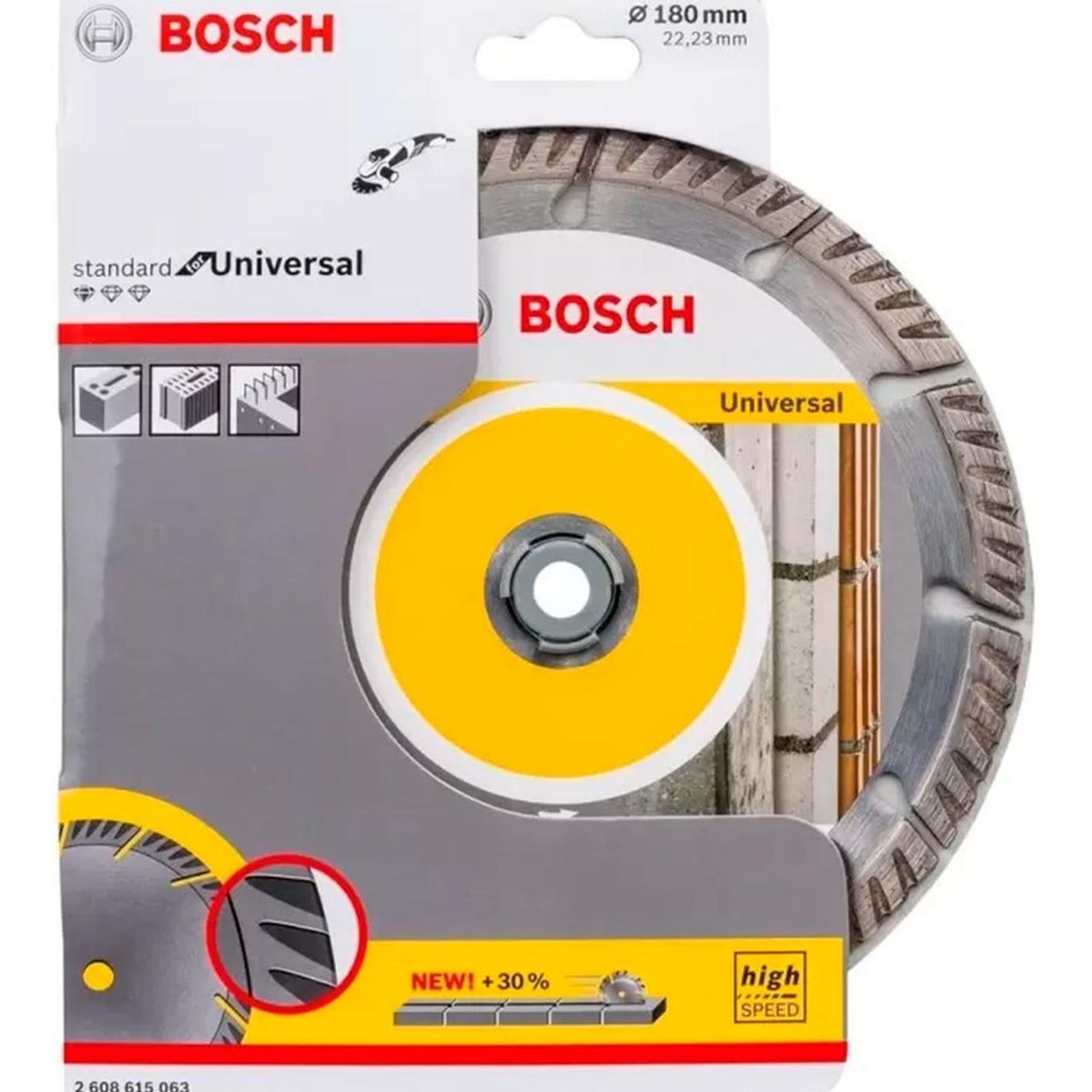 BOSCH - Disco Universal Segmentado Bosch Pro para Metal Concreto  7"