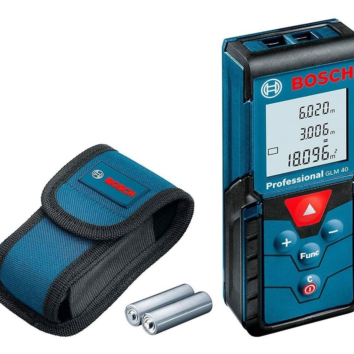 BOSCH - Medidor de distancia laser glm 40 bosch 40 metros