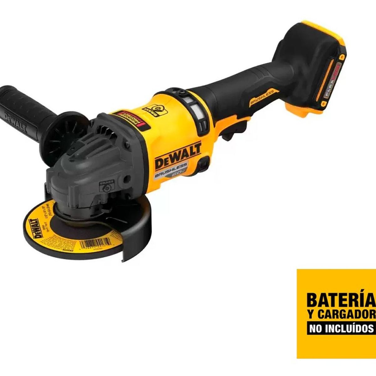 DEWALT - Esmeril Dewalt DCG418B  4-1/2" 60V XR FlexVolt Sin Bat