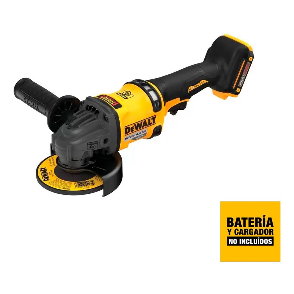 DEWALT - Esmeril Dewalt DCG418B  4-1/2" 60V XR FlexVolt Sin Bat