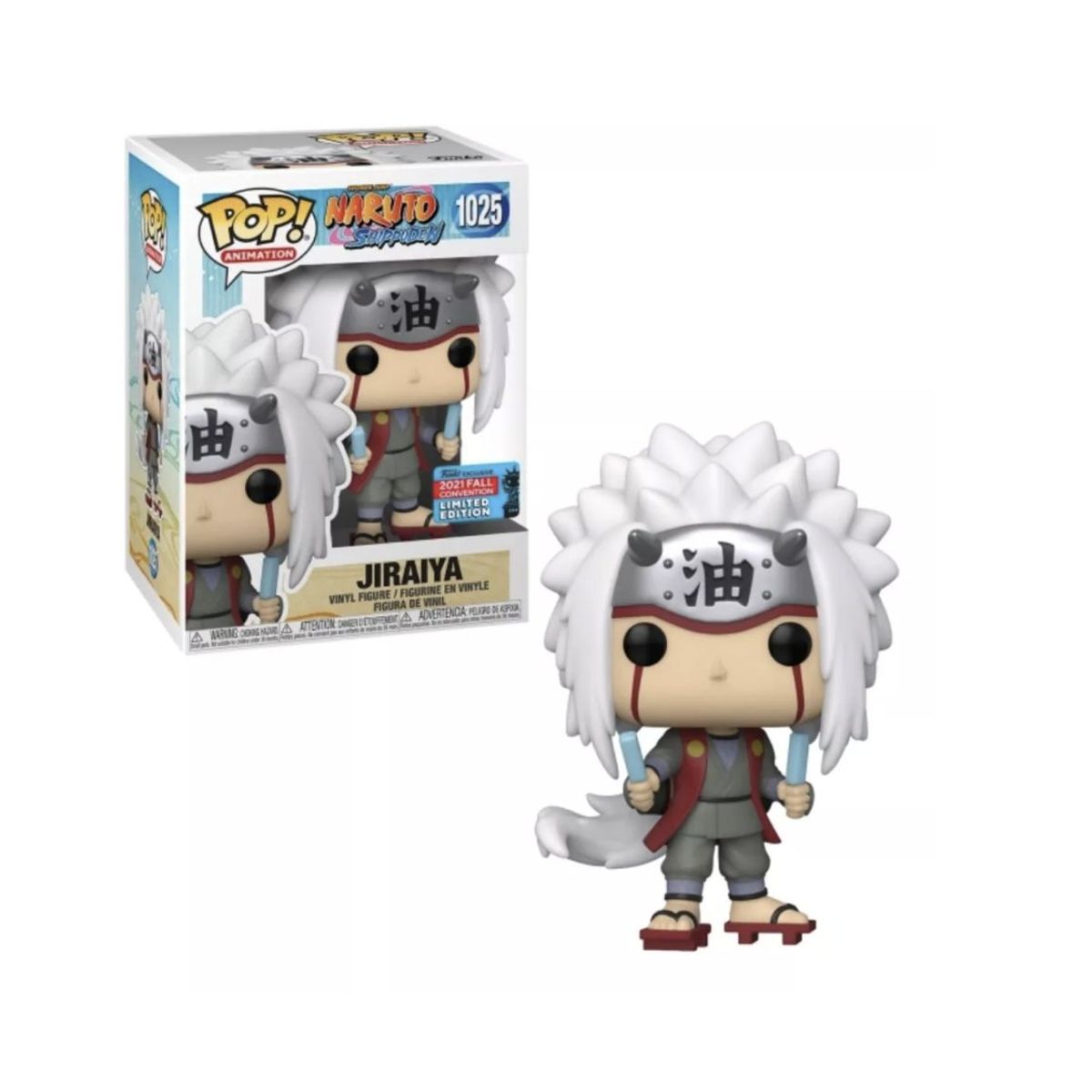 FUNKO - Jiraiya Helados Funko Pop 1025 Naruto Shippuden Original