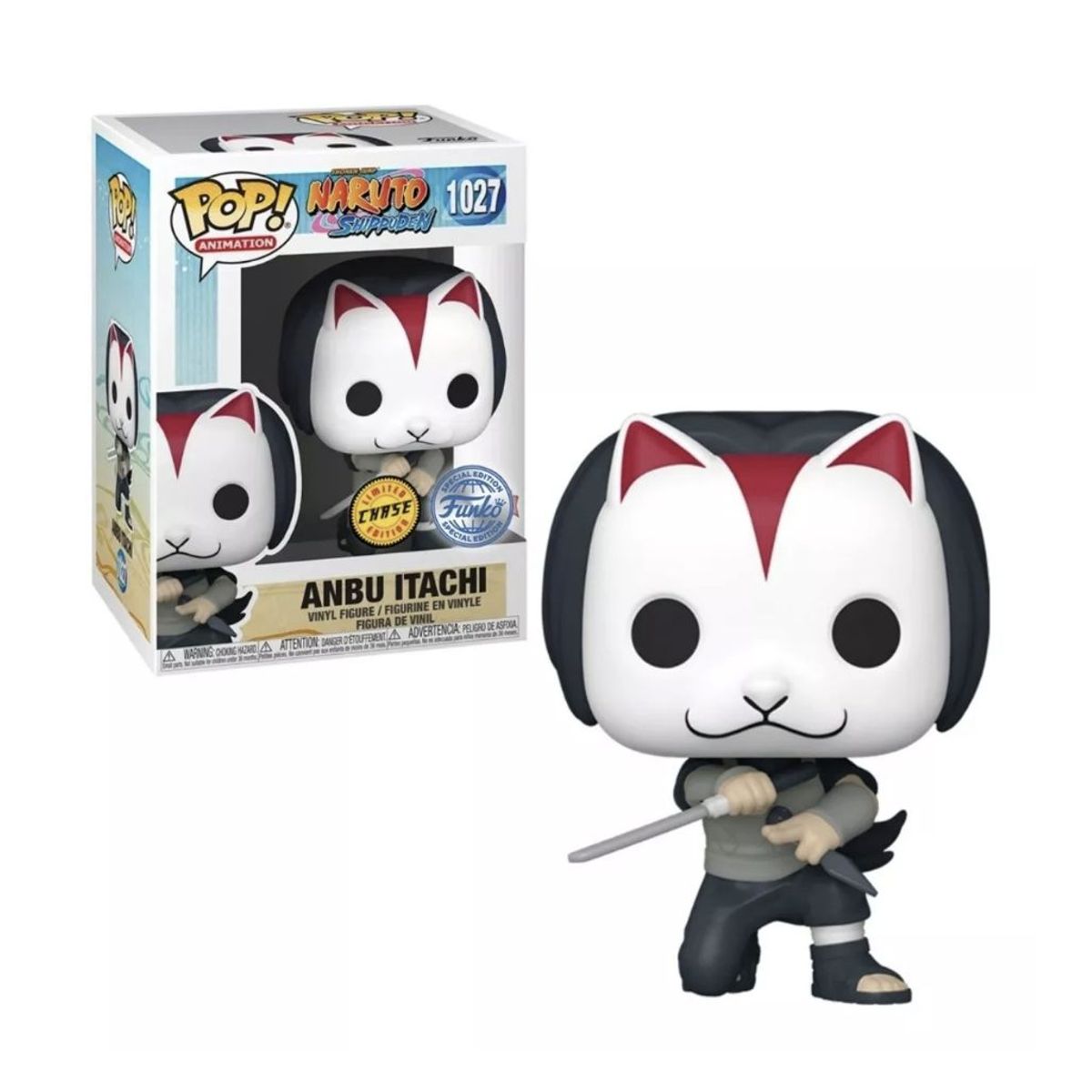 FUNKO - Itachi Anbu Chase Funko Pop 1027 Naruto Special Edition