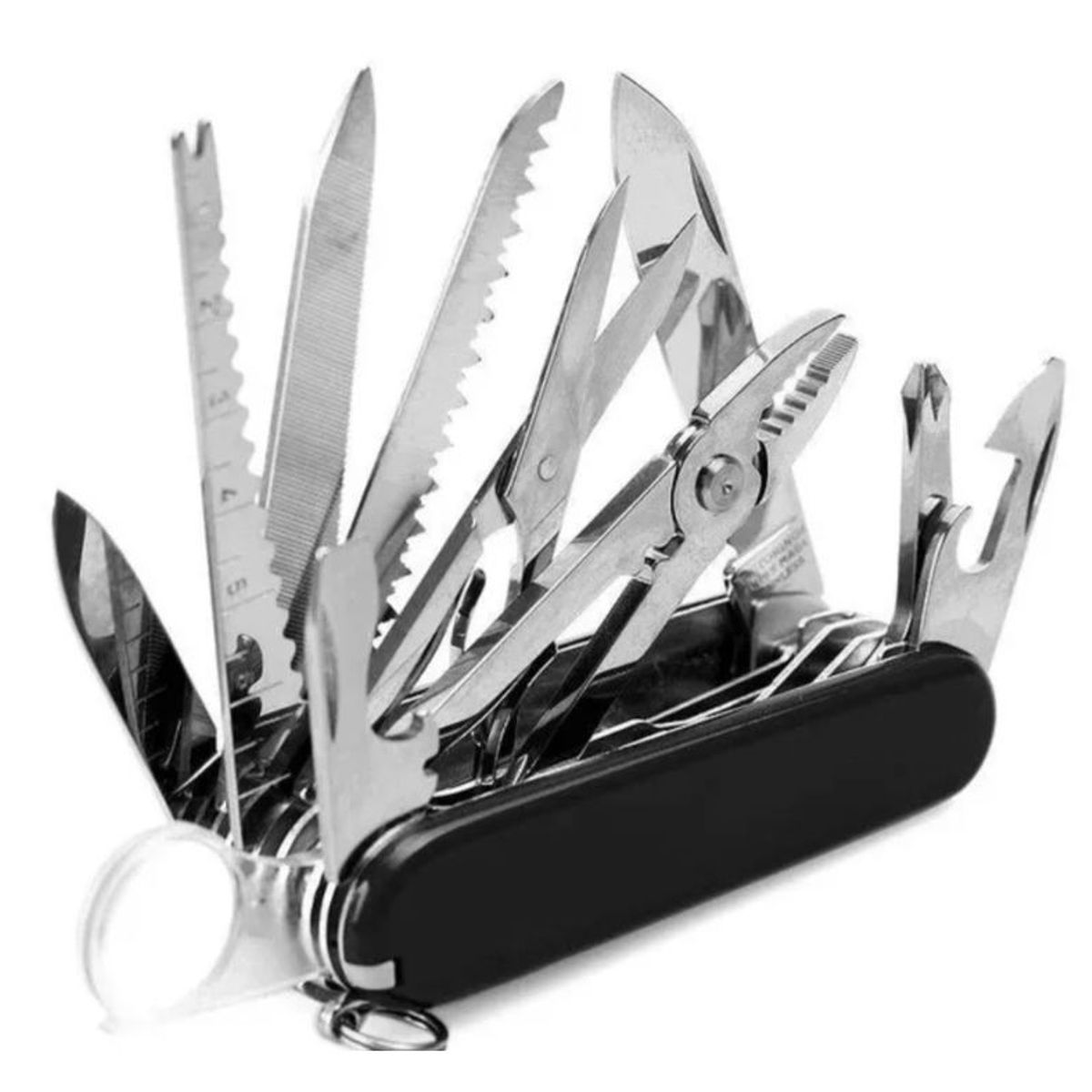 GENERICO - Navaja Multiuso 30 Funciones en 1- Camping, Supervivencia.