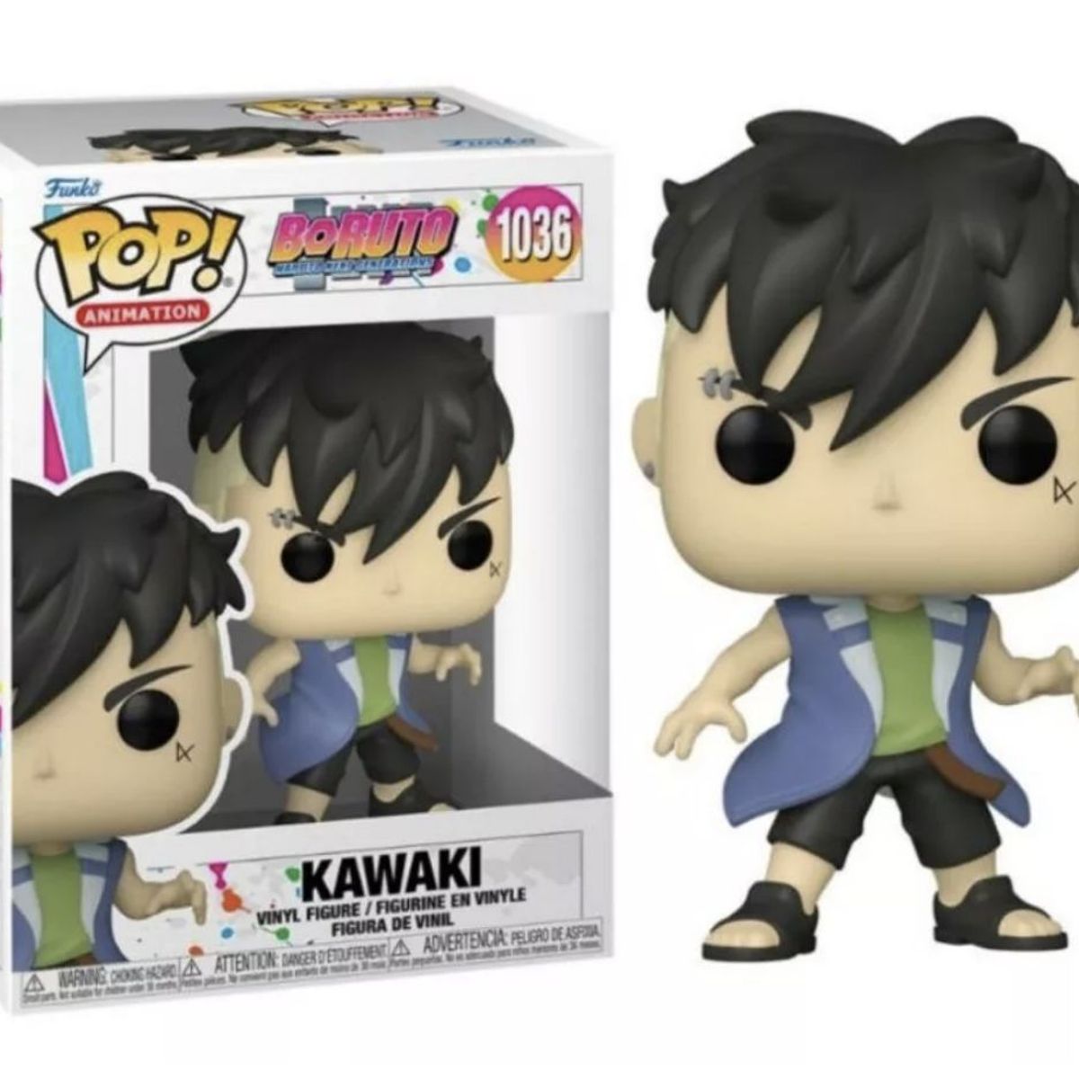FUNKO - Kawaki Funko Pop 1036 Naruto Shippuden Boruto Original