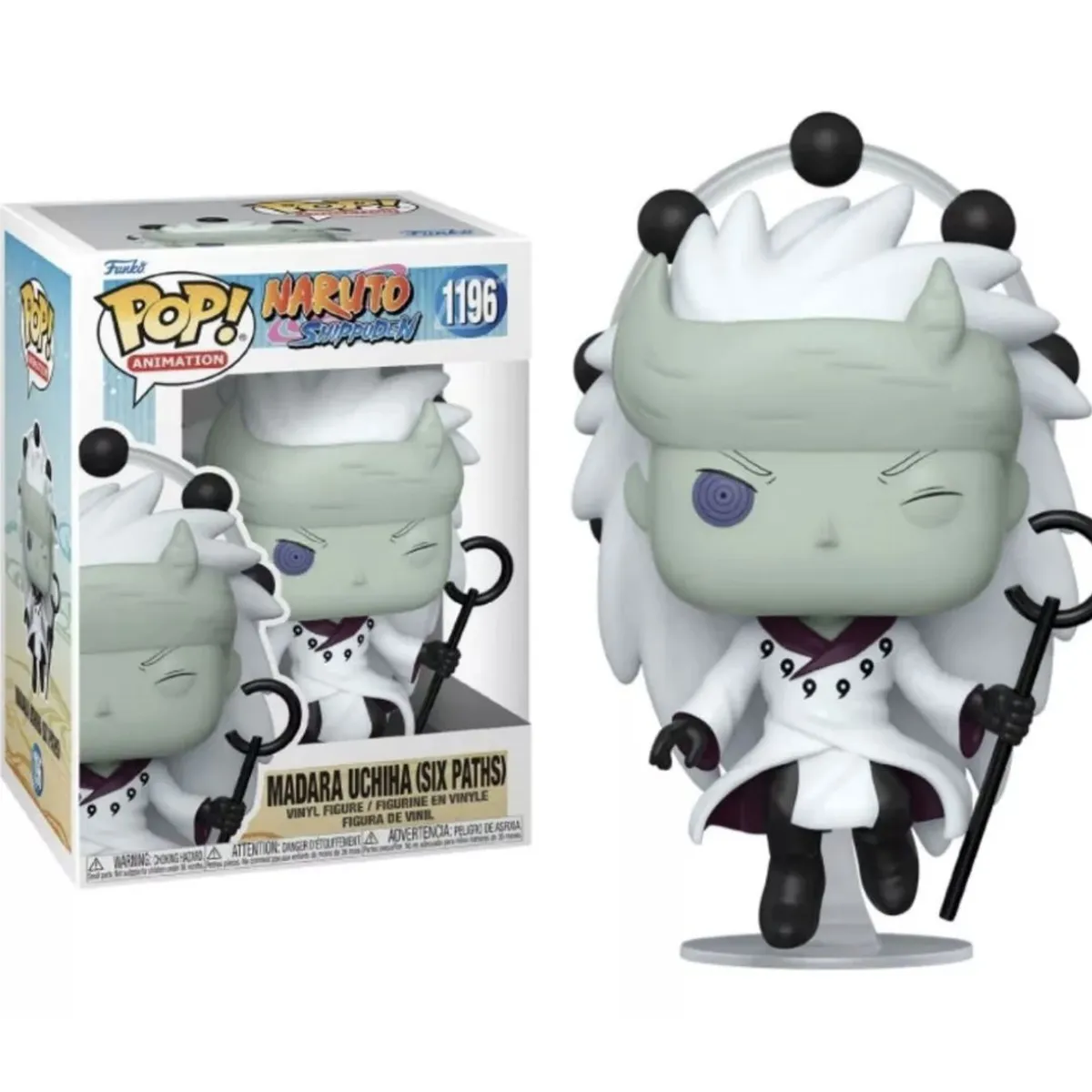FUNKO - Madara Uchiha Six Paths Funko Pop 1196 Naruto Shippuden