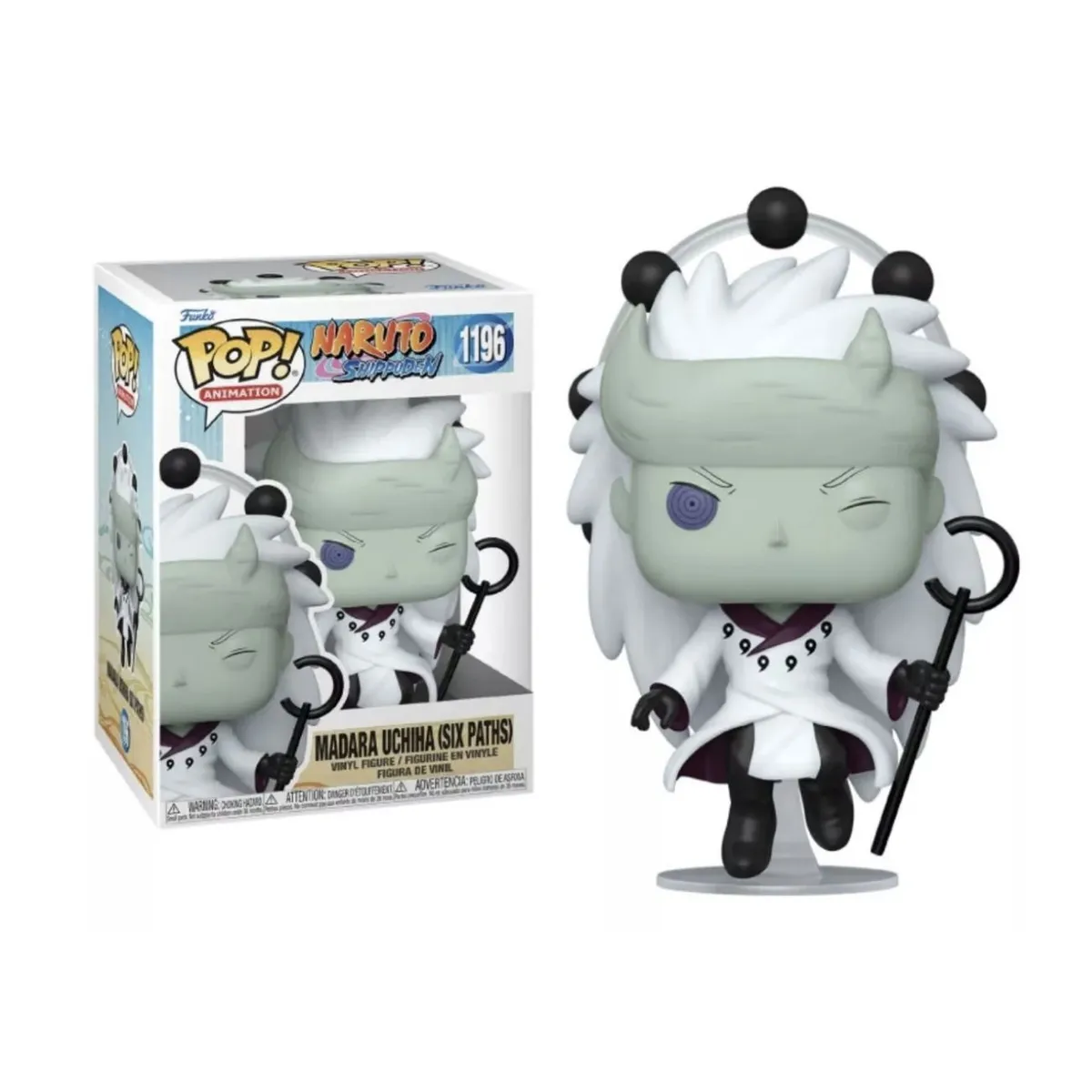 FUNKO - Madara Uchiha Six Paths Funko Pop 1196 Naruto Shippuden