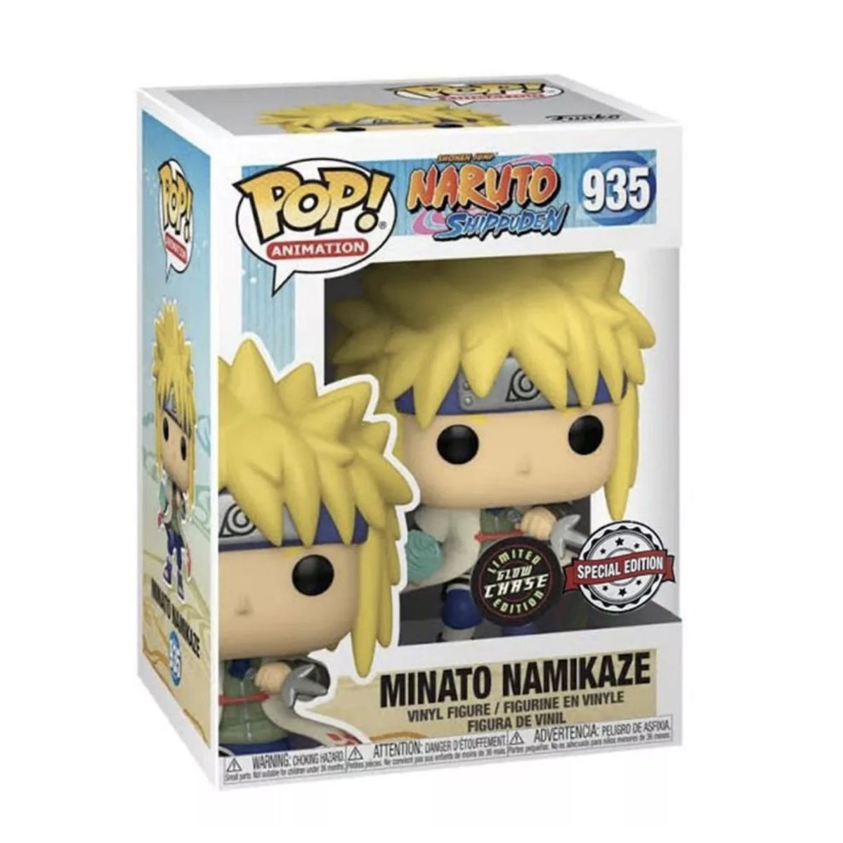 FUNKO - Minato Rasengan Chase Funko Pop 935 Naruto Special Edition