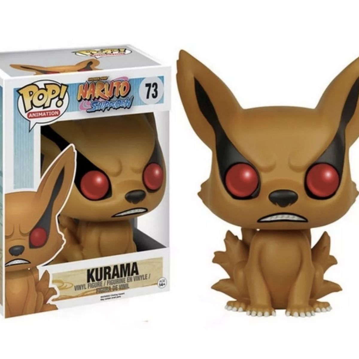 FUNKO - Kurama Funko Pop 73 Naruto Shippuden 6 Pulgadas Original