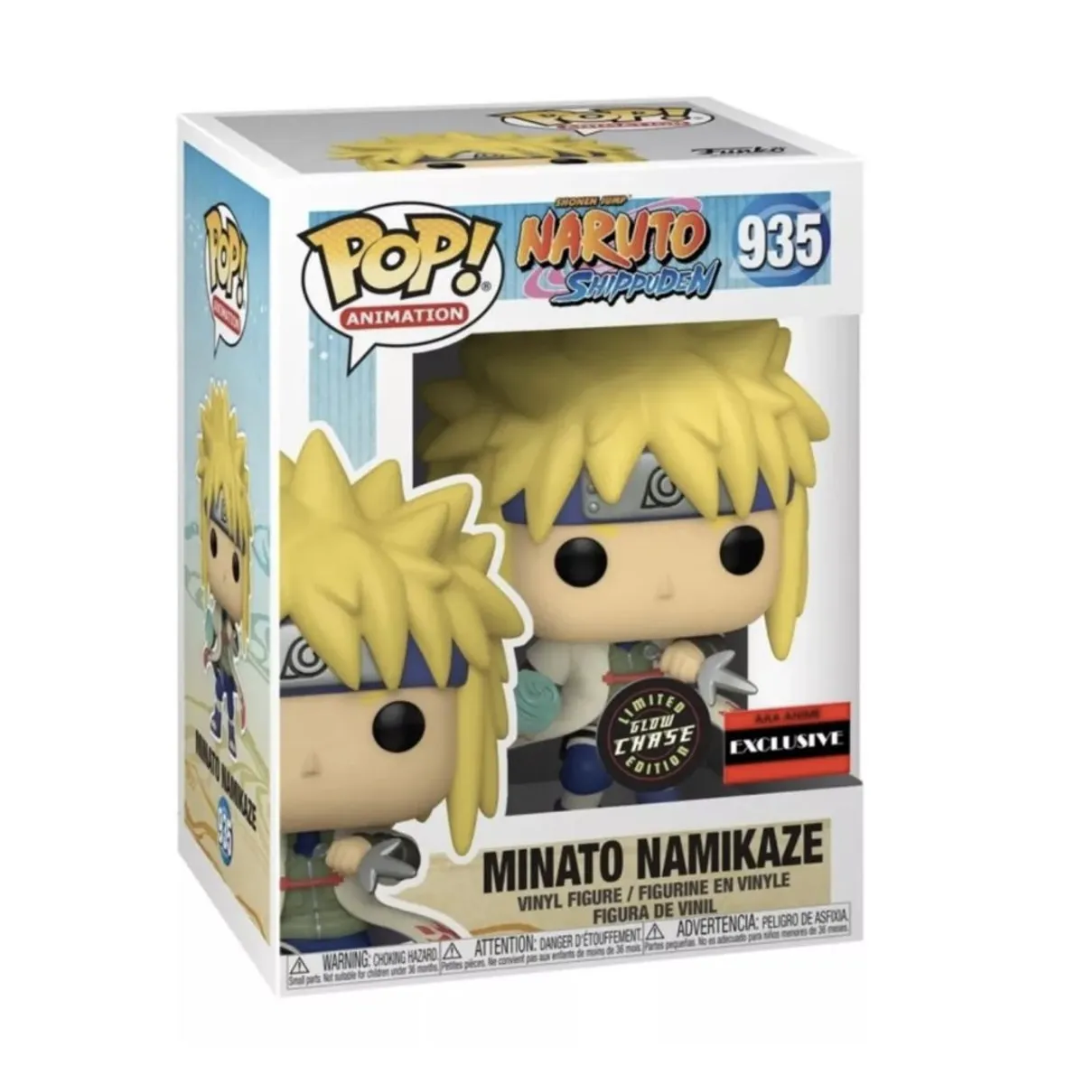 FUNKO - Minato Chase Funko Pop 935 Aaa Exclusive Naruto Shippuden