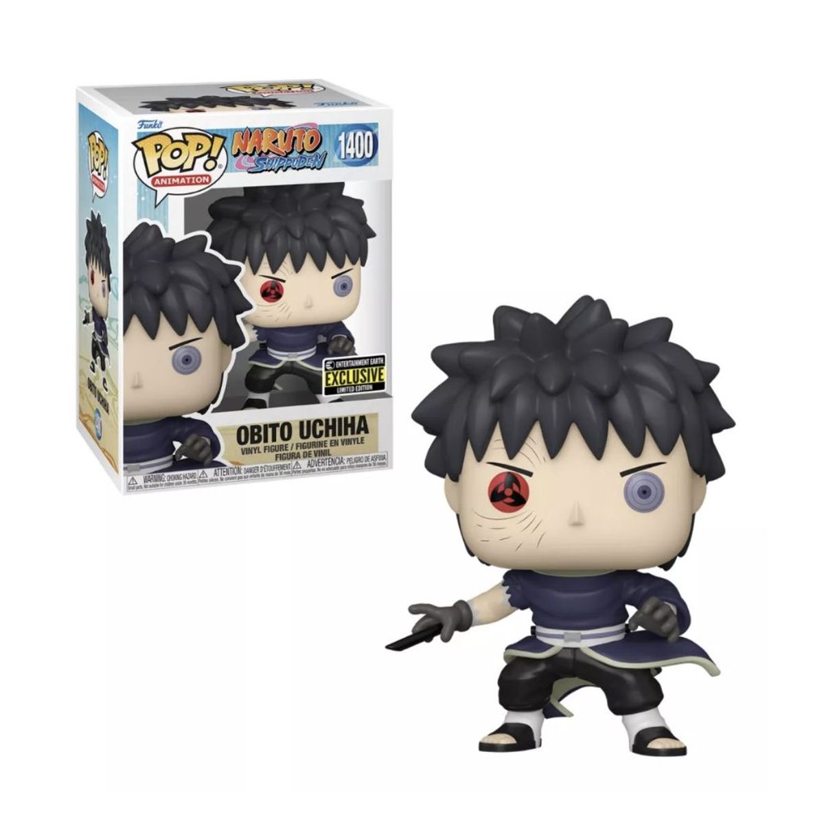 FUNKO - Obito Uchiha Funko Pop 1400 Naruto Shippuden Exclusivo