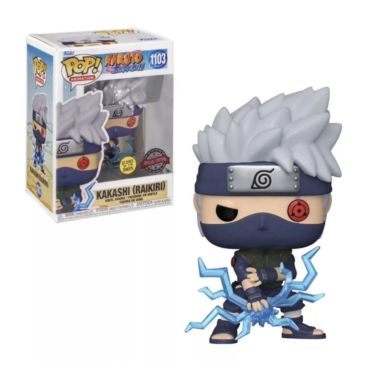 FUNKO - Kakashi raikiri Glow Funko Pop 1103 Naruto Shippuden