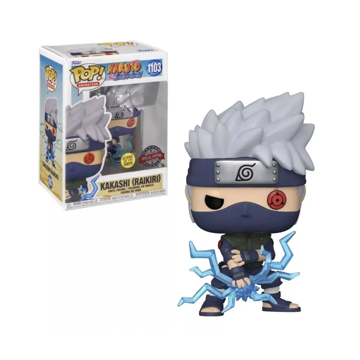 FUNKO - Kakashi raikiri Glow Funko Pop 1103 Naruto Shippuden