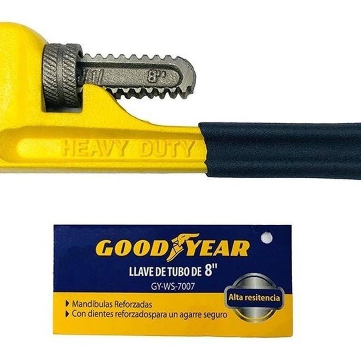 GOODYEAR - Llave de tubo Stilson Goodyear  8"