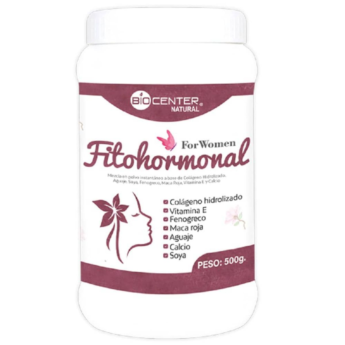 BIOCENTER NATURAL - FitoHormonal x 500 gr - BioCenter Natural