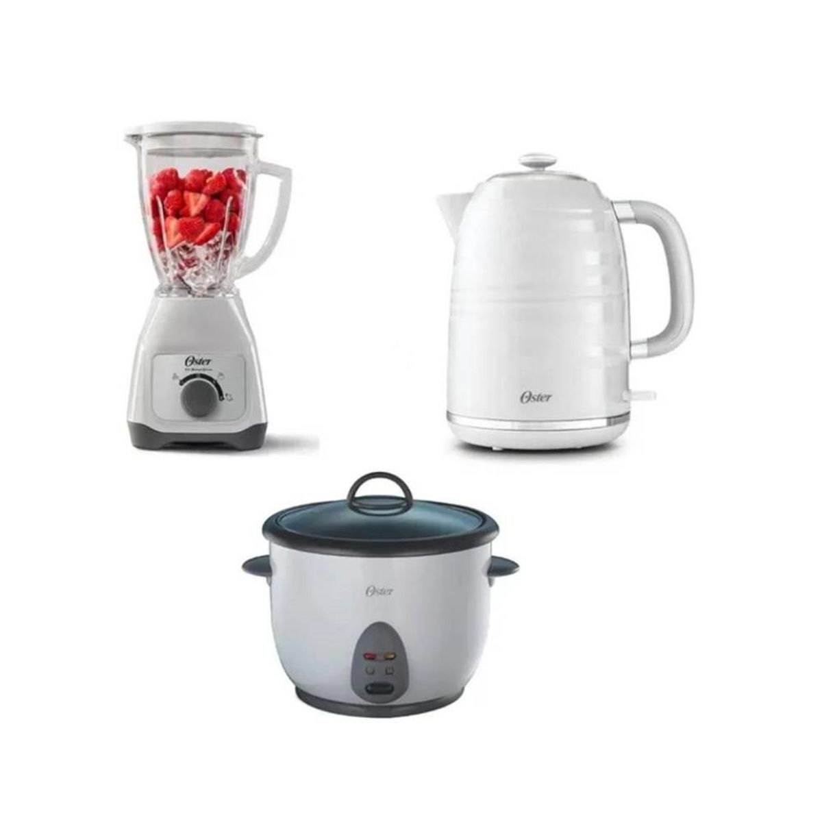 OSTER - TRICOMBO OSTER Licuadora + Olla Arrocera + Hervidor BLSTKAG-WRD-053