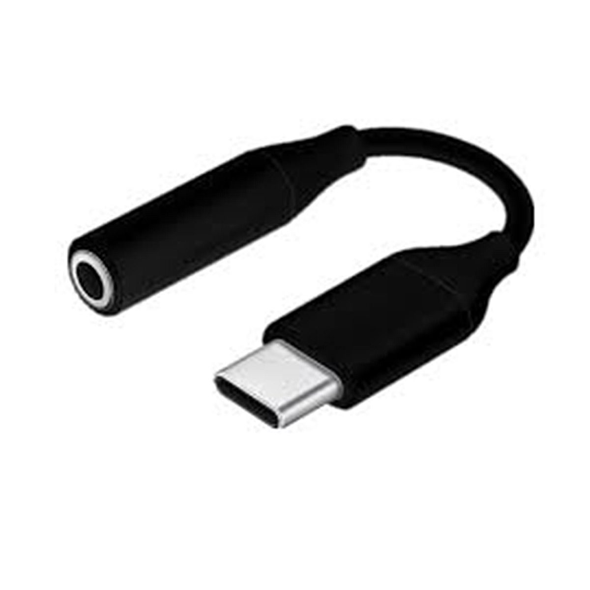 GENERICO - Adaptador para Samsung Tipo c a Jack Audio 35mm negro