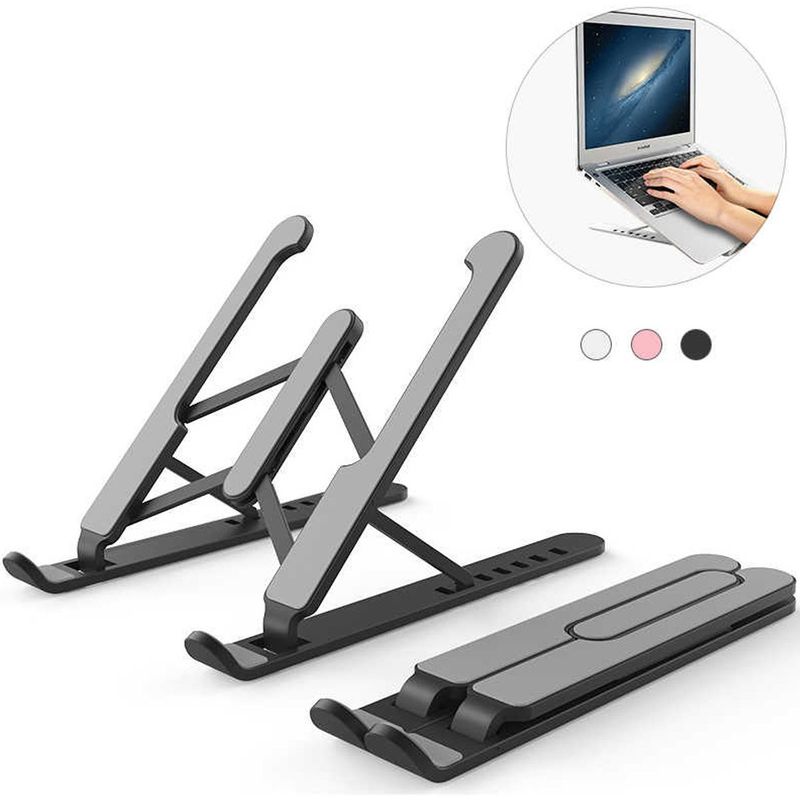 SEISA - Soporte Para Laptop Notebook Plegable Soporte Antideslizante Premium