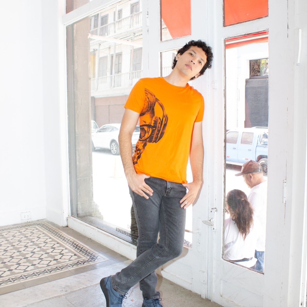 ALDO'S SINCE 1986 - 0104026106-ALDOS-POLO SLIM FIT ESTAMPADO CALAVERA DE EDICIÓN LIMITADA