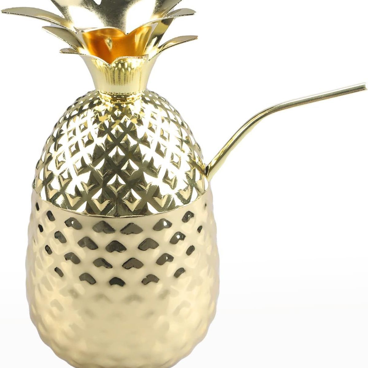 GENERICO - Copa dorada elegante en forma de piña