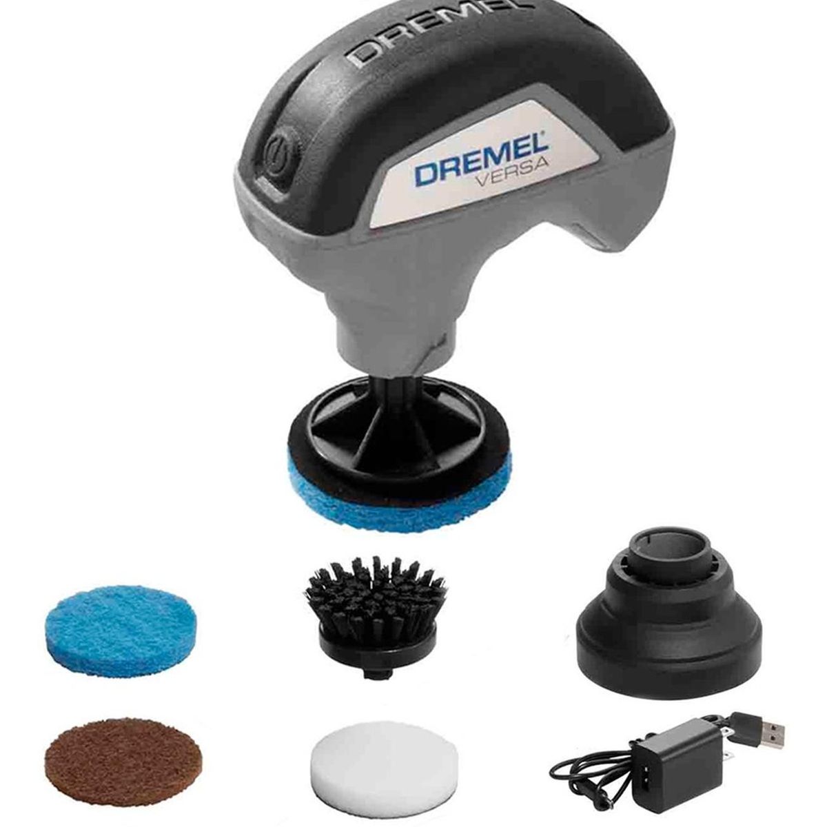 DREMEL - Limpiador Multiusos Versa Inala. 4V + Accesorios Dremel PC10