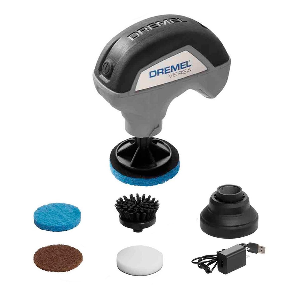 DREMEL - Limpiador Multiusos Versa Inala. 4V + Accesorios Dremel PC10