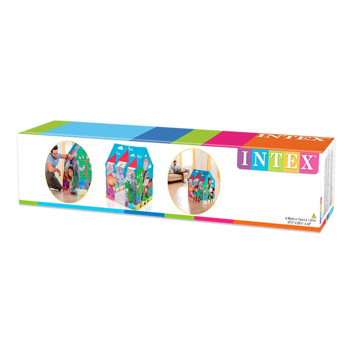 INTEX - Casita Armable Para Niños Intex