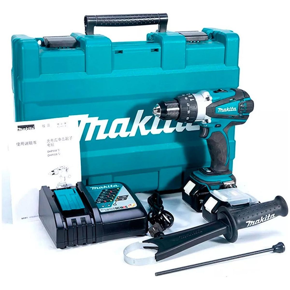 MAKITA - Makita Taladro Percutor  1/2" 18v 91 Nm LXT 2 x  3.0 Ah