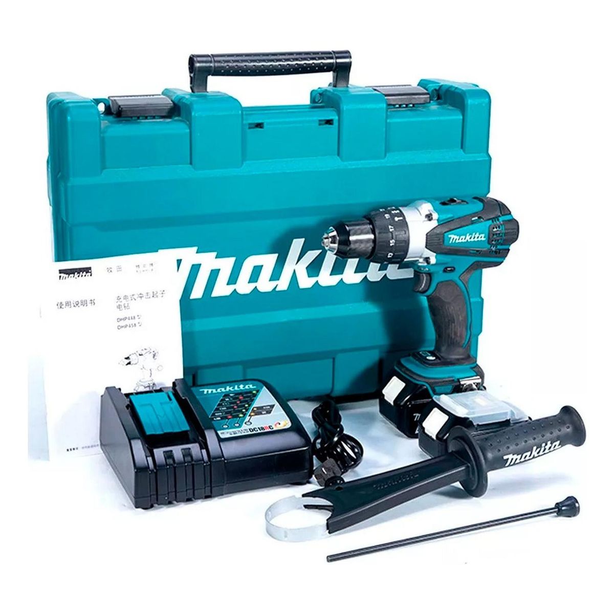 MAKITA - Makita Taladro Percutor  1/2" 18v 91 Nm LXT 2 x  3.0 Ah