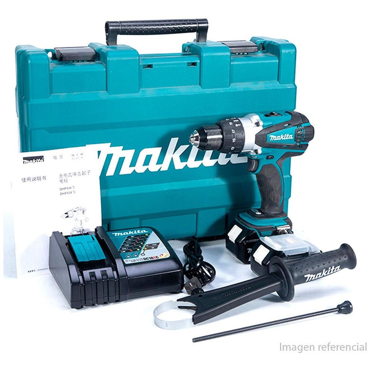 MAKITA - Makita Taladro Percutor  1/2" 18v 91 Nm LXT 2 x  3.0 Ah