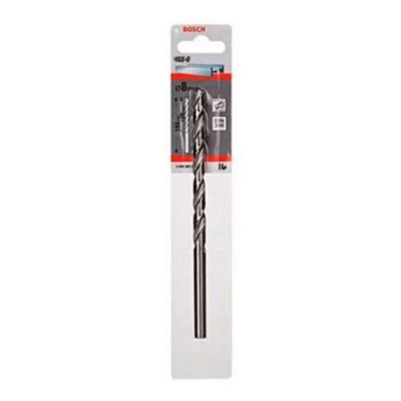 BOSCH - Bosch Broca Metal HSS-G 8.0X117mm 1 unidad