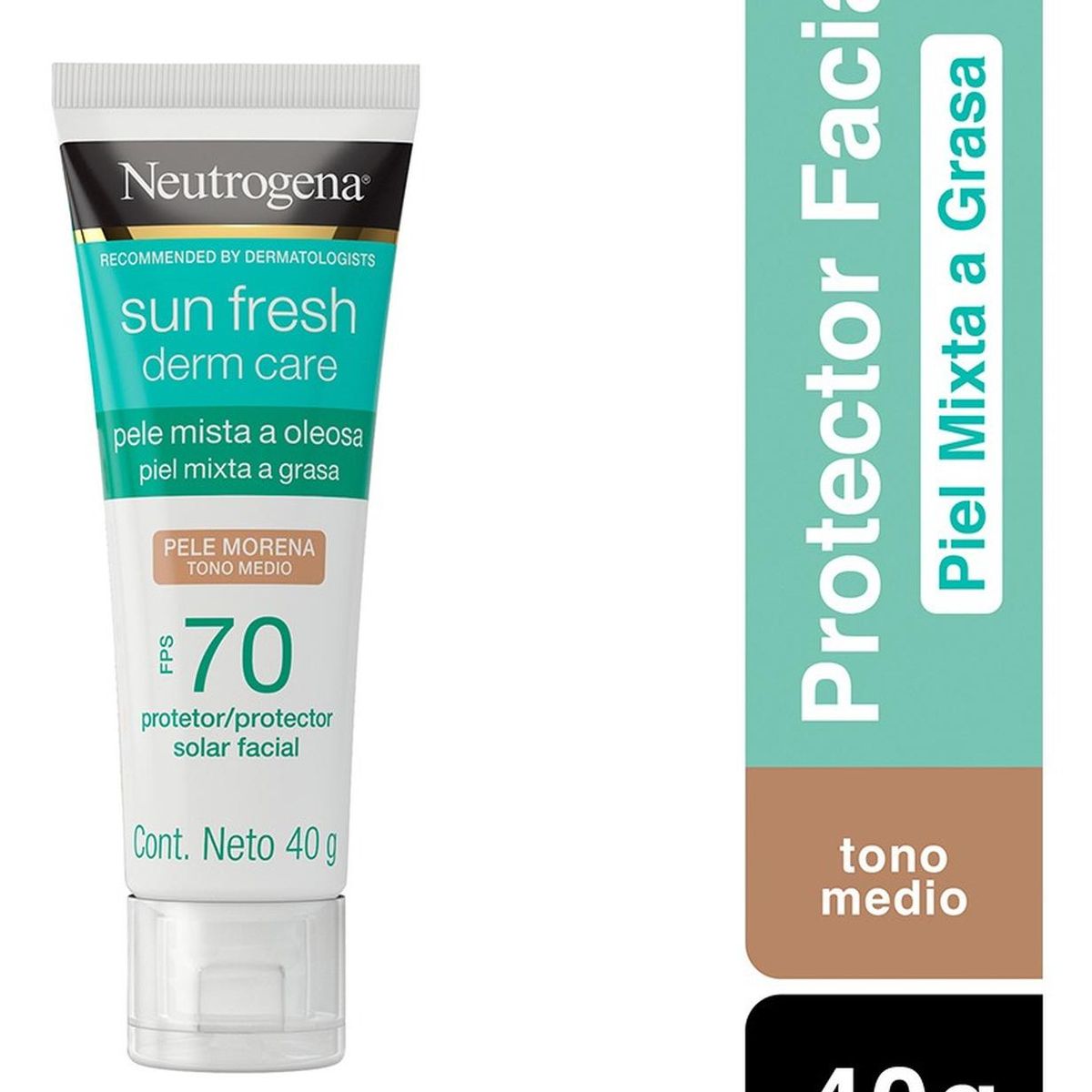 NEUTROGENA - Sun Fresh Bloqueador Solar Fps70 40G Piel Morena Neutrogena