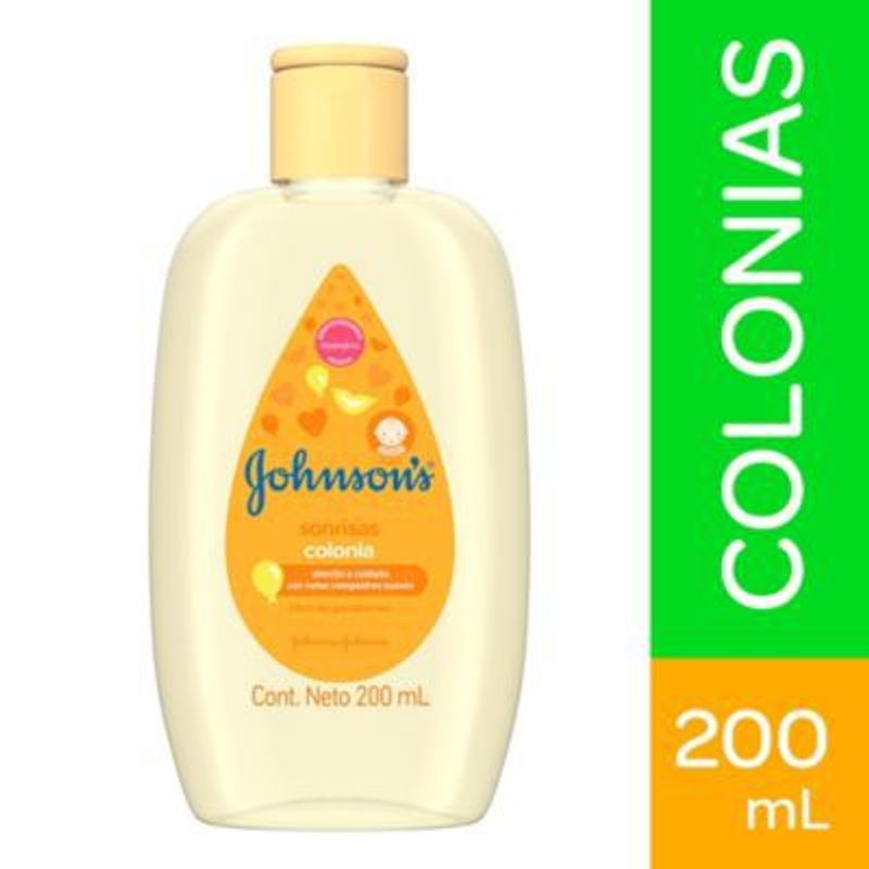 JOHNSONS - Colonias para Bebés Johnsons Libre de Parabenos 200ml