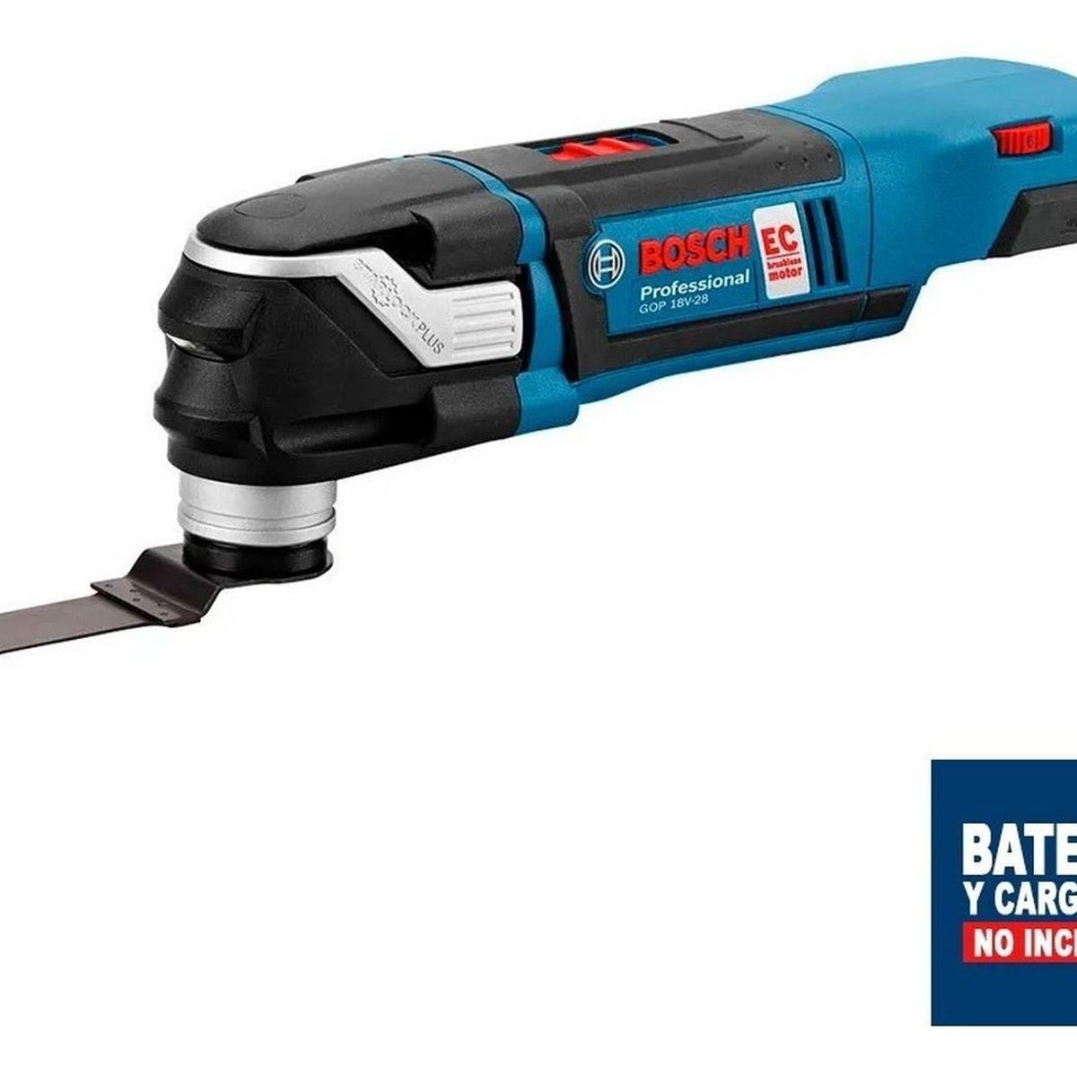 BOSCH - Multicortadora Inalámbrica Bosch GOP 18V-28 Profesional (Baretool)