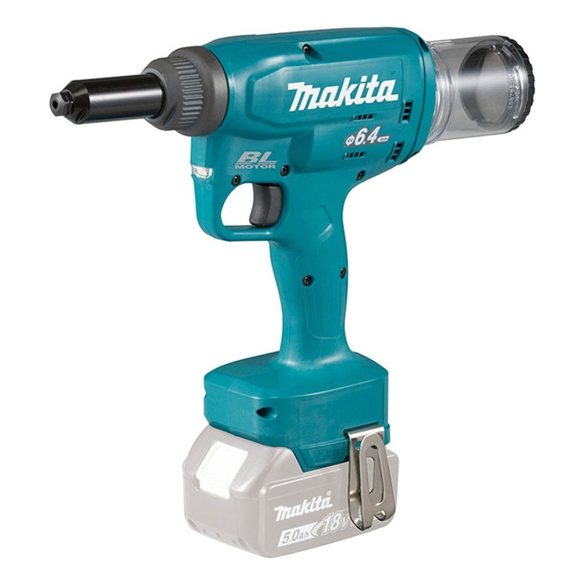 MAKITA - Remachadora Makita DRV250Z 18V BL 20kN  6.4mm (Baretool)