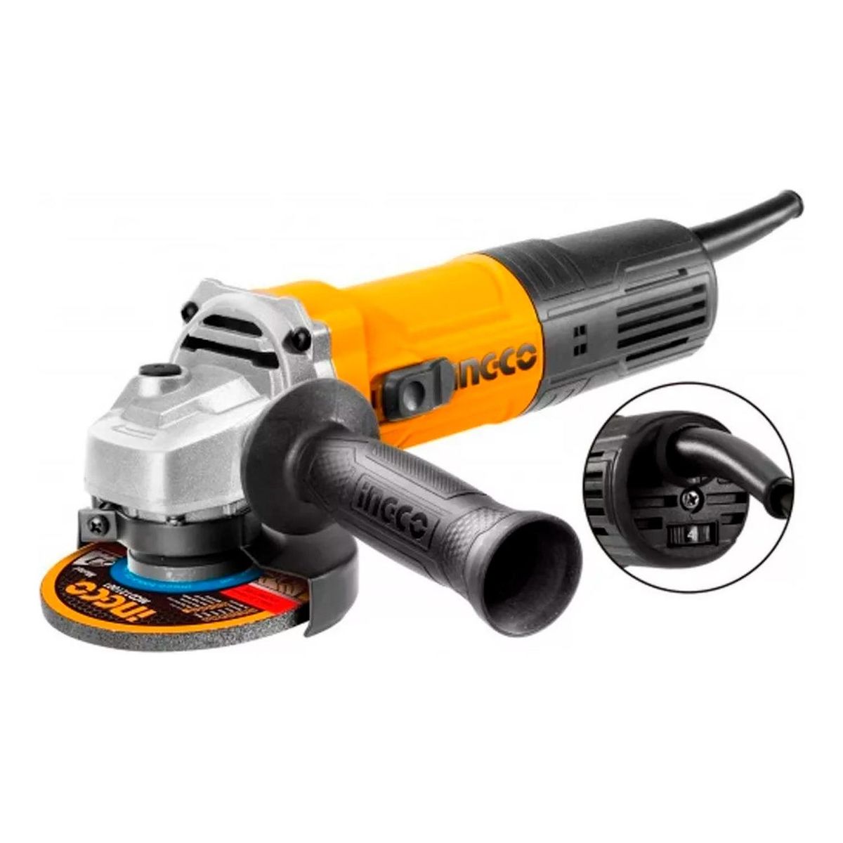INGCO TOOLS - Esmeril Amoladora Ingco AG900285  5" 900w Velocidad Variable