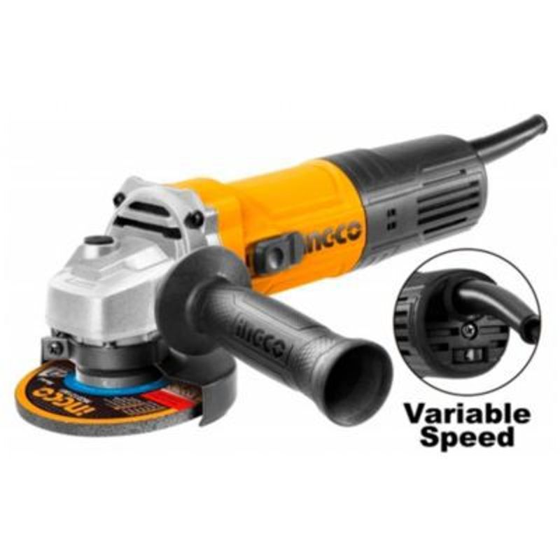 INGCO TOOLS - Esmeril Amoladora Ingco AG900285  5" 900w Velocidad Variable