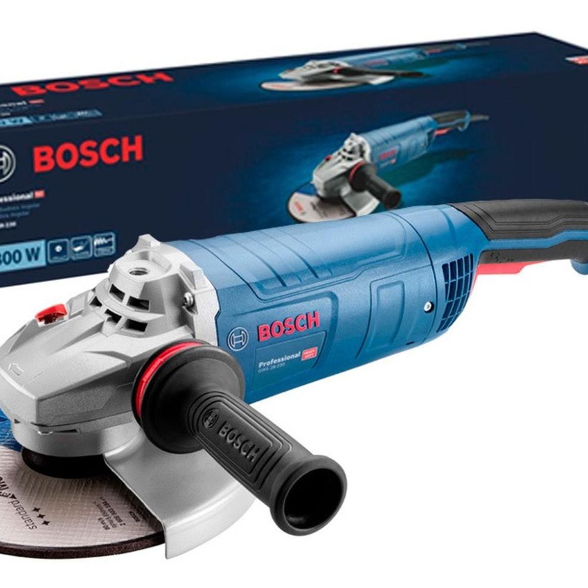 BOSCH - Amoladora Angular Bosch GWS 28-180  7” 2800W Hombre Muerto