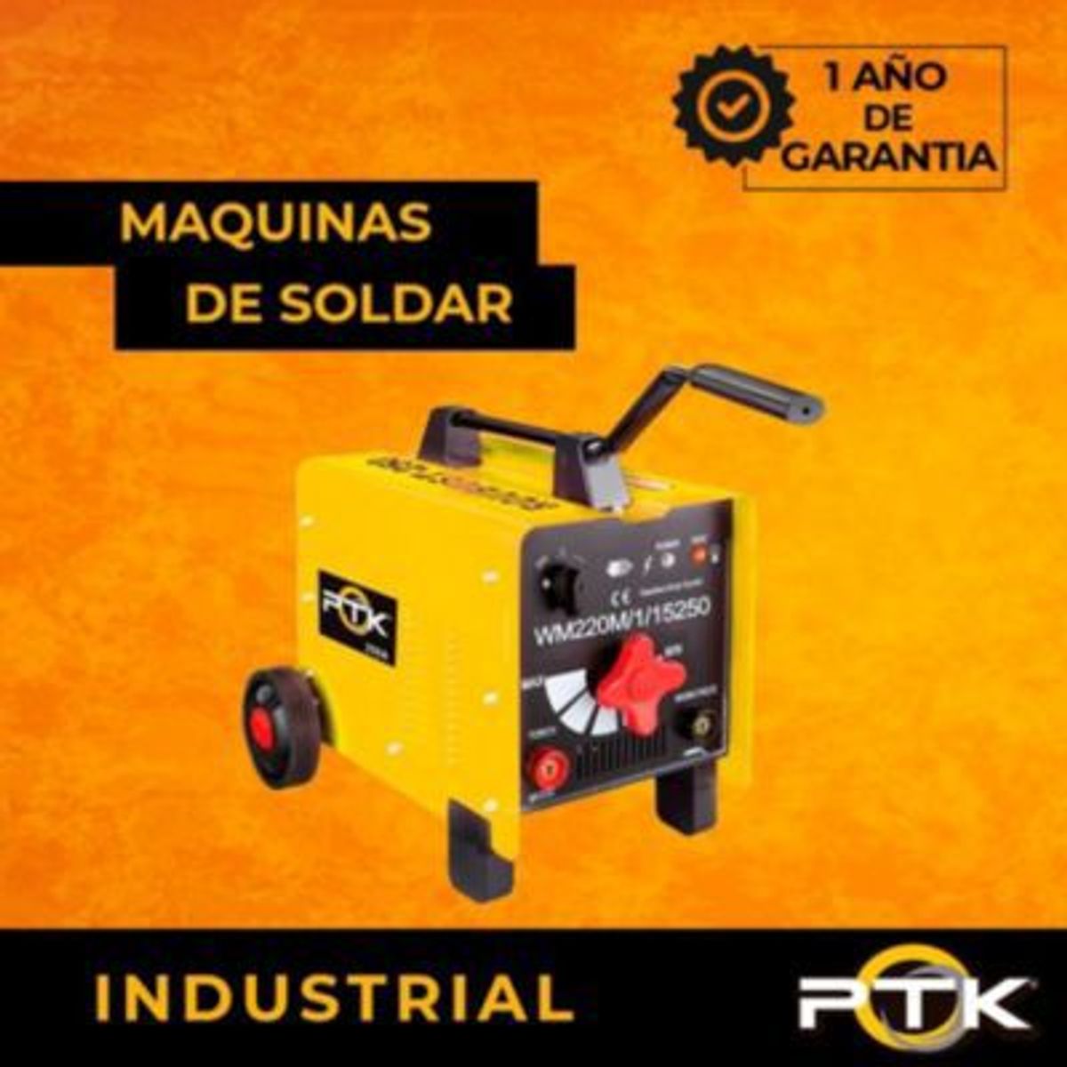 PTK - Soldadora Transformador PTK WM220M115250 90-250A 4900W