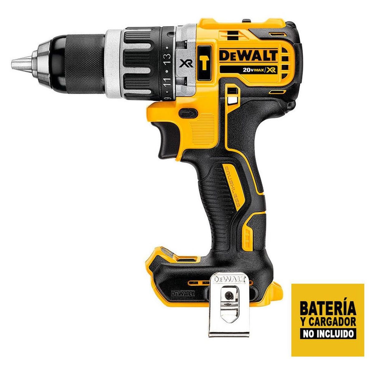 DEWALT - Dewalt Taladro Percutor XR 20v Dewalt Sin Bat Ni Cargador